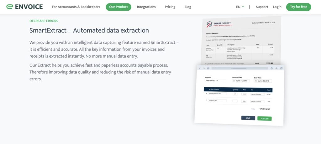 automated data extraction