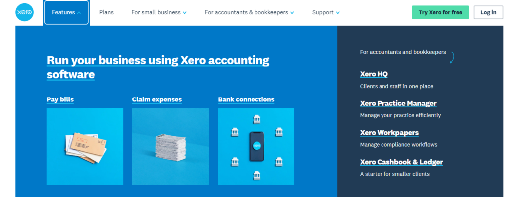 XERO website