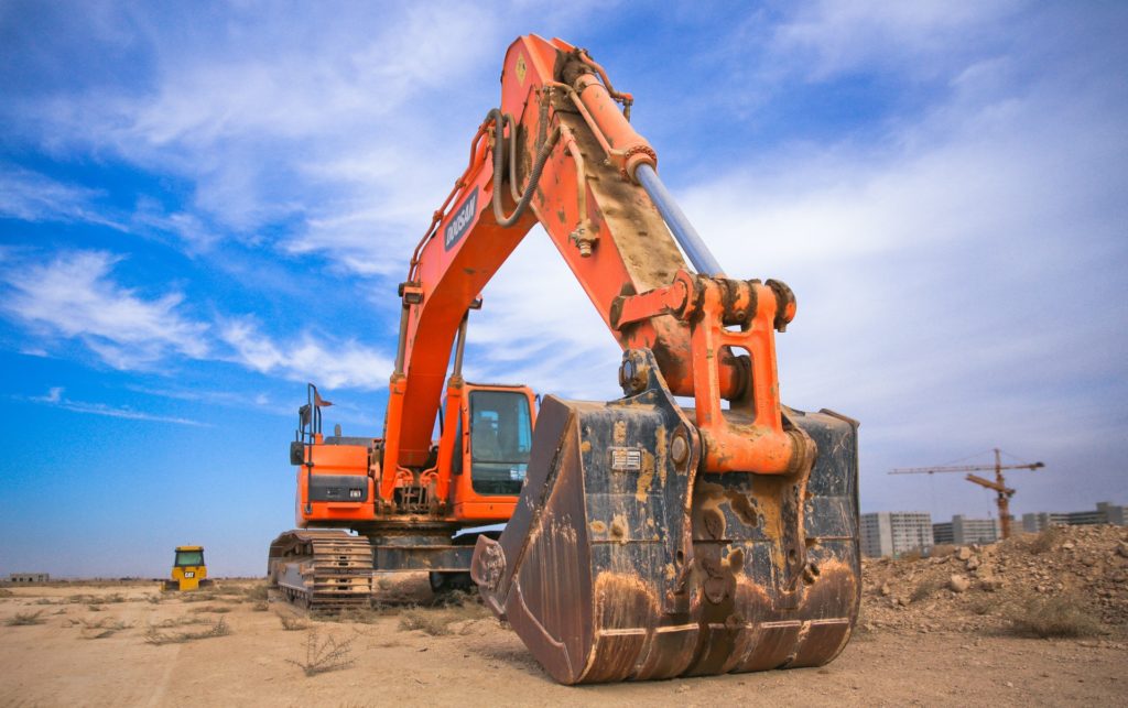 Construction machinery is a fixed asset which will depreciate