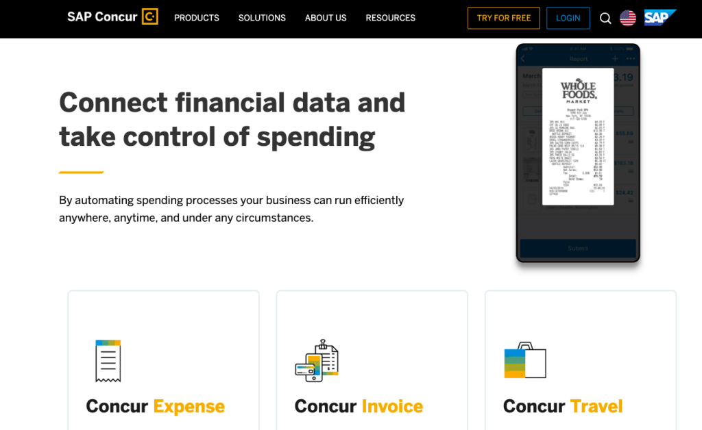 sap homepage