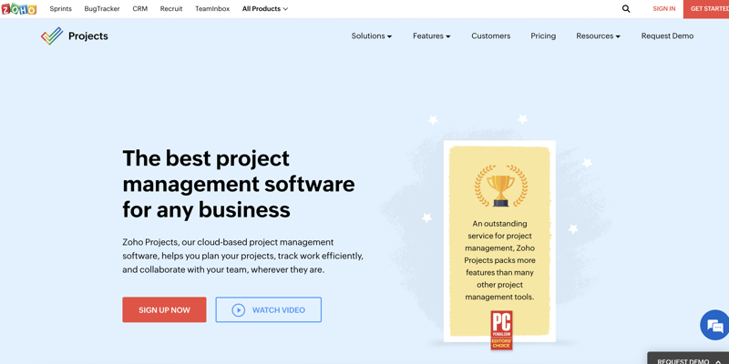 Zoho Projects