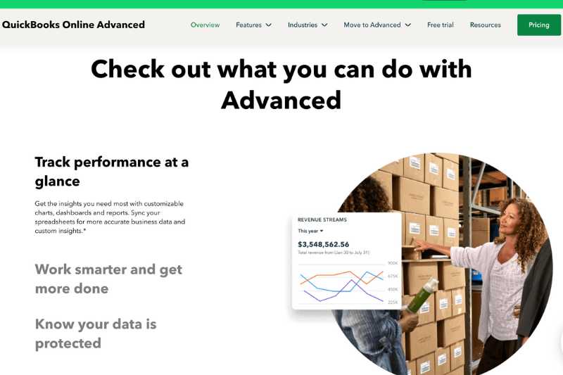 QuickBooks Online Advanced