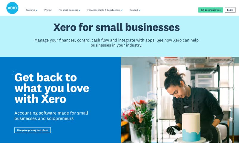 Xero accounting software helping small businesses manage finances